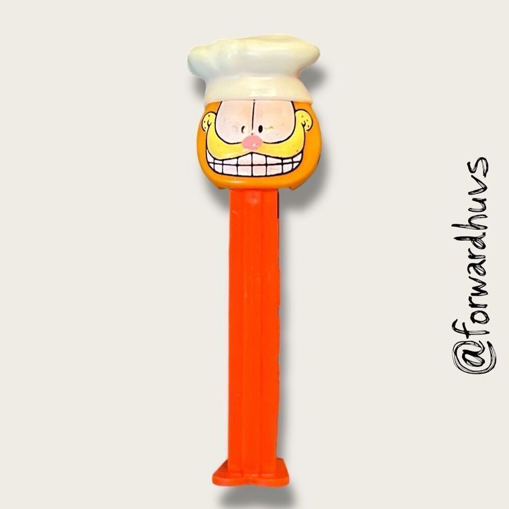 Bundle Sale 3 for $15 | Vintage Chef Hat Garfield PEZ Dispenser